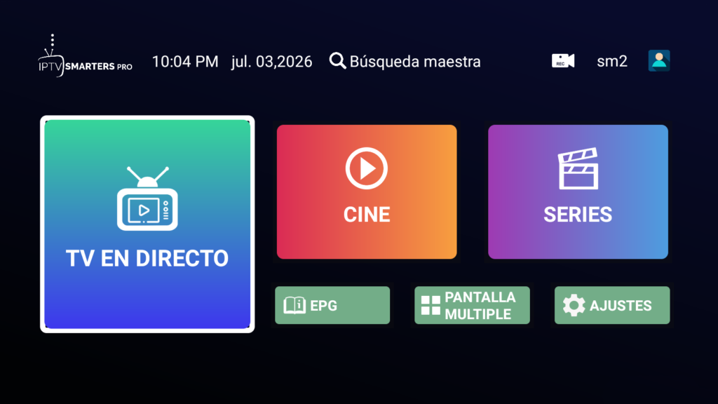 IPTV Smarters Pro 1